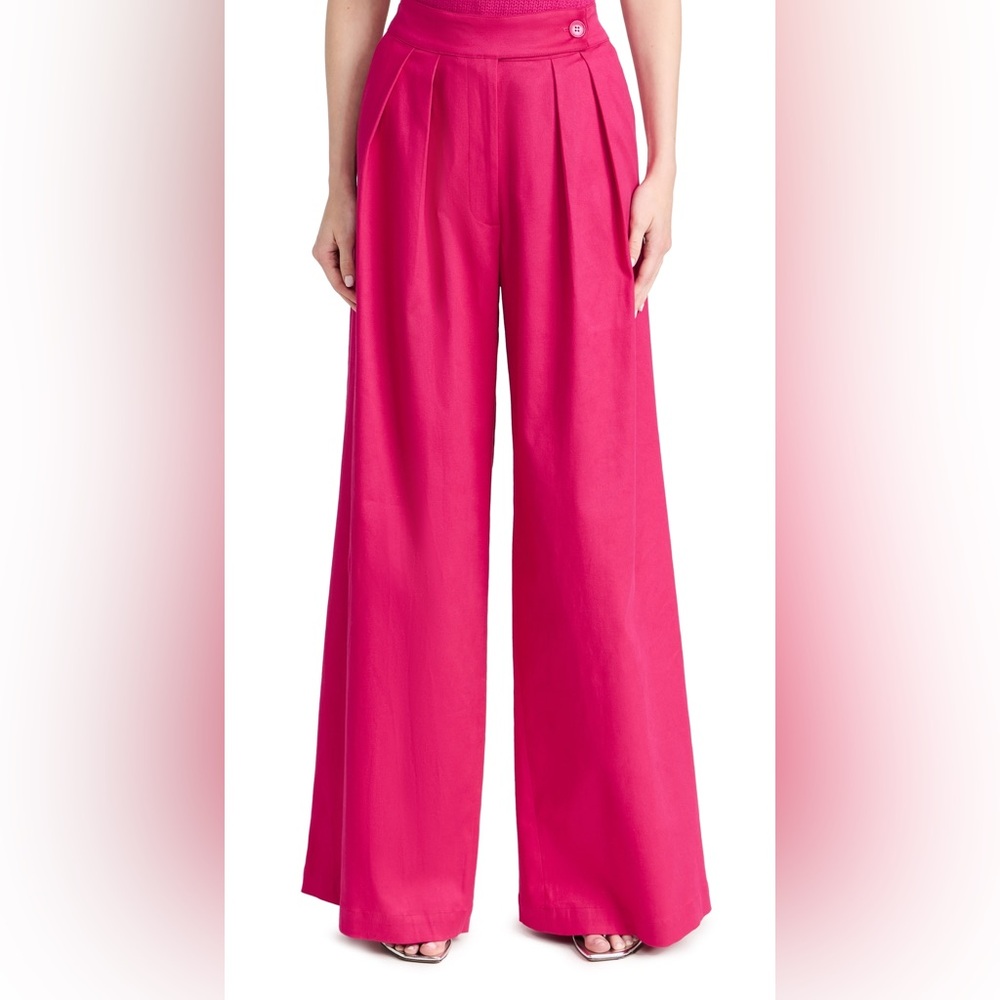 Sablyn Women's Pink Wide-Leg Pants